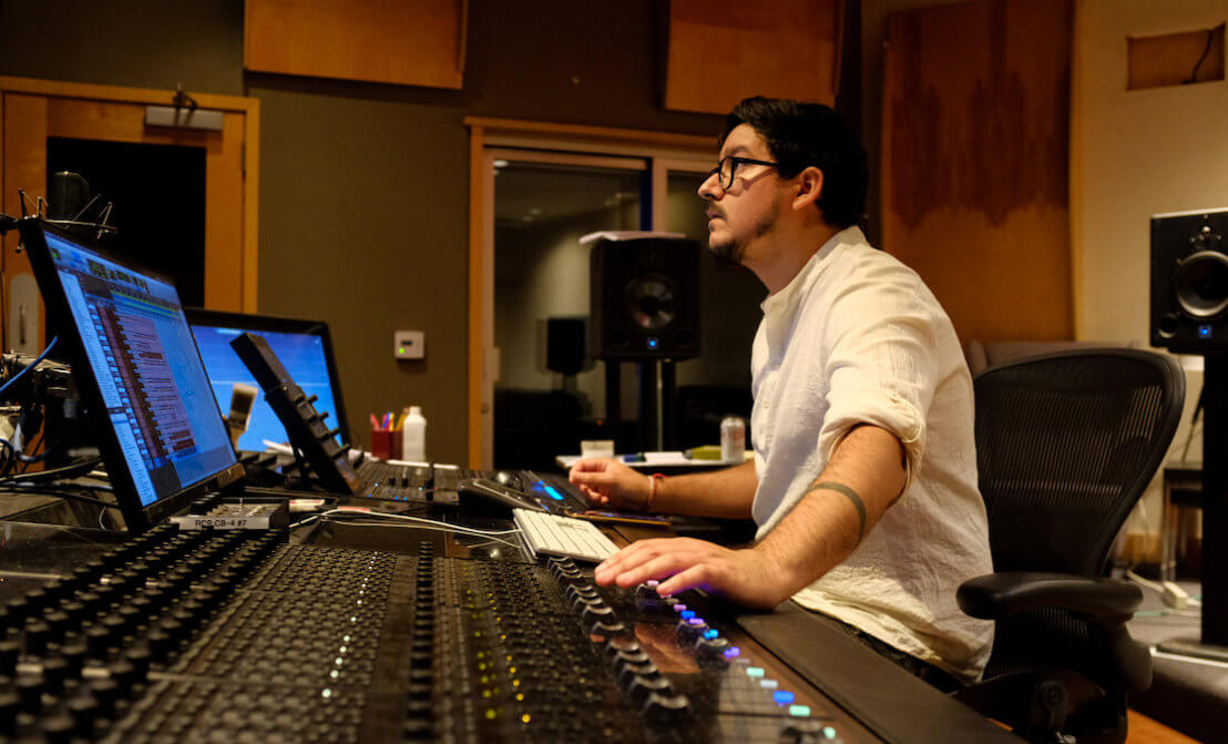 Aldo Arechar, audio / sound engineer and SAE graduate